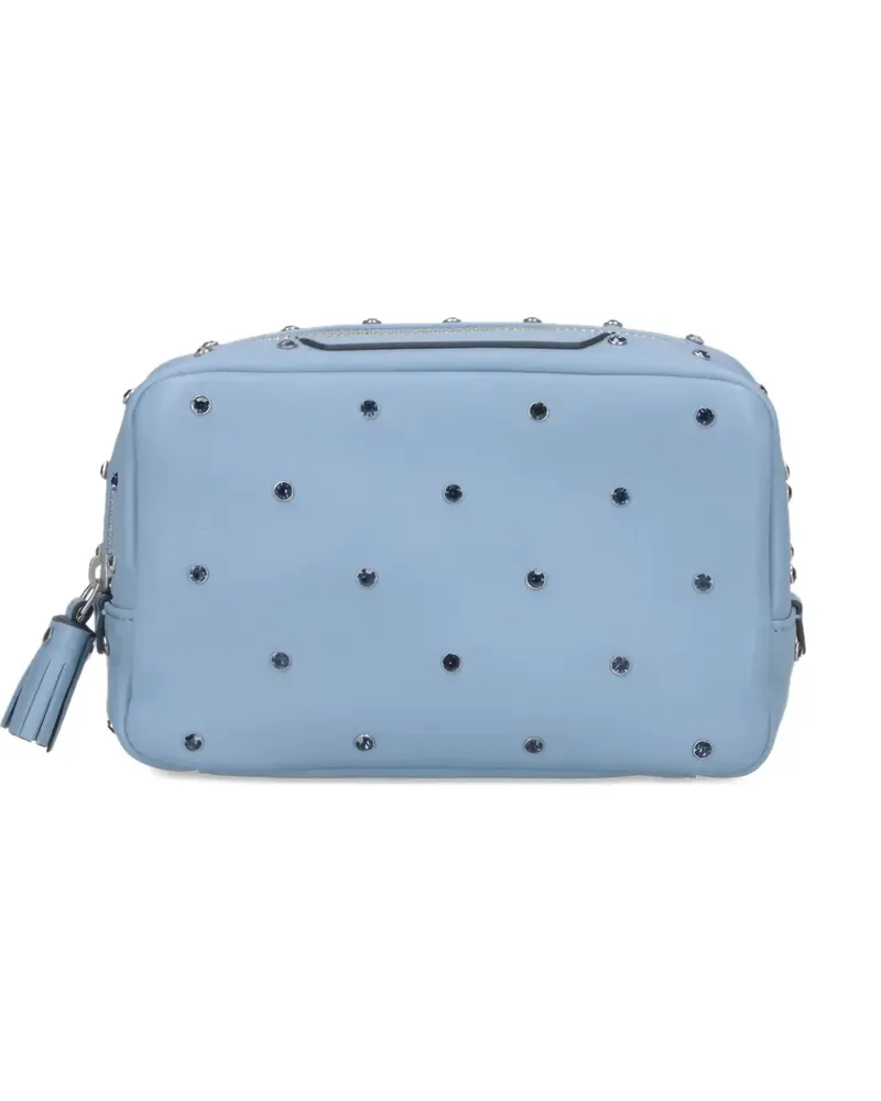 Anya Hindmarch mini Important Things clutch bag - Blau Blau