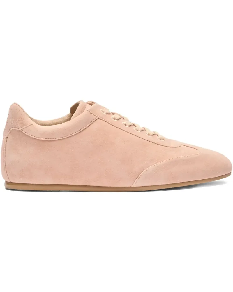 Stuart Weitzman Cruz Sneakers aus Wildleder - Nude Nude