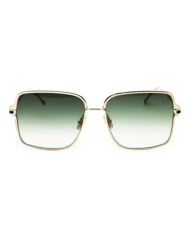 Ferragamo square-frame sunglasses - Gold Gold
