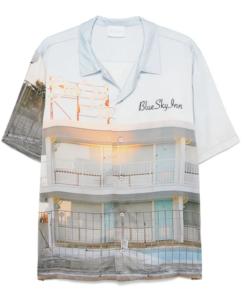 Blue Sky Inn Ice Motel Hemd - Grau Grau