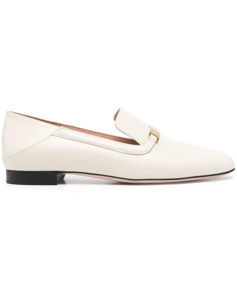 Bally Loafer aus Leder - Nude Nude