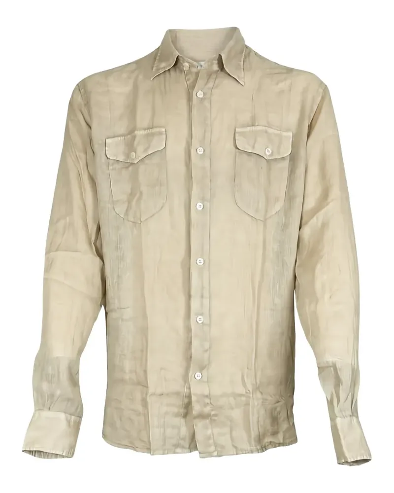 Altea flap-pocket shirt - Nude Nude