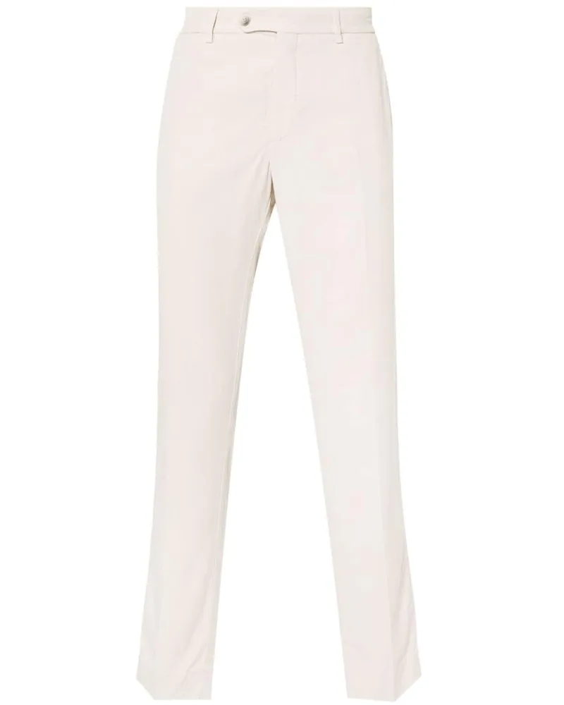 Hackett Hose mit Logo-Patch - Nude Nude