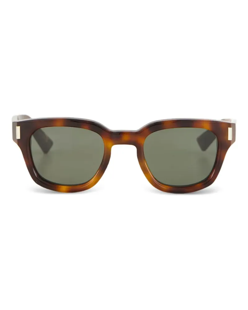 Saint Laurent SL 838 Sonnenbrille aus recyceltem Azetat - Braun Braun