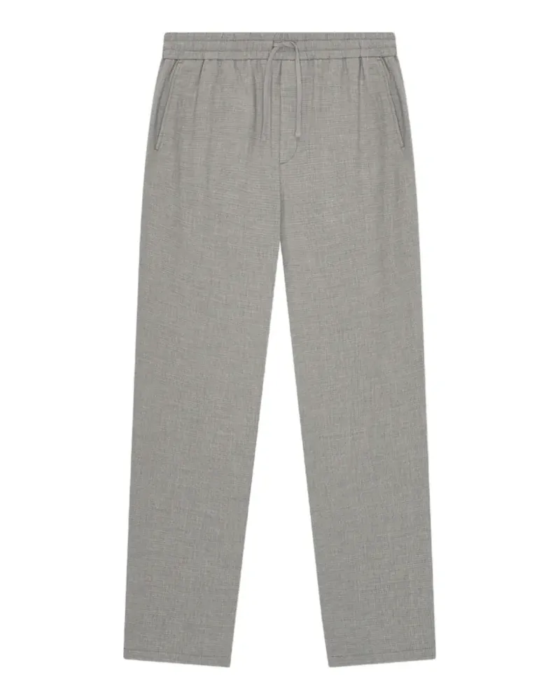 LES DEUX Melierte Hose mit Kordelzug - Grau Grau