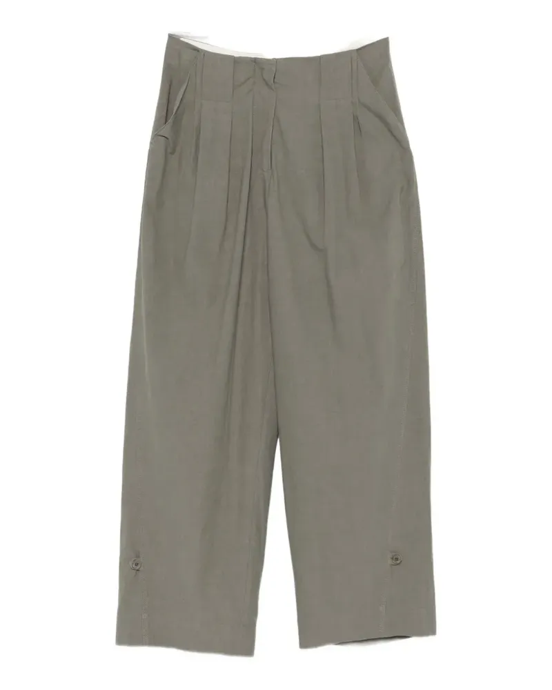 LOW CLASSIC Hose mit Falten - Grün Grün