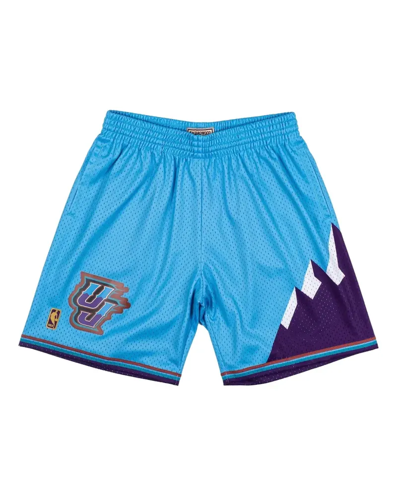 Mitchell & Ness NBA Reload Swingman Shorts - Blau Blau