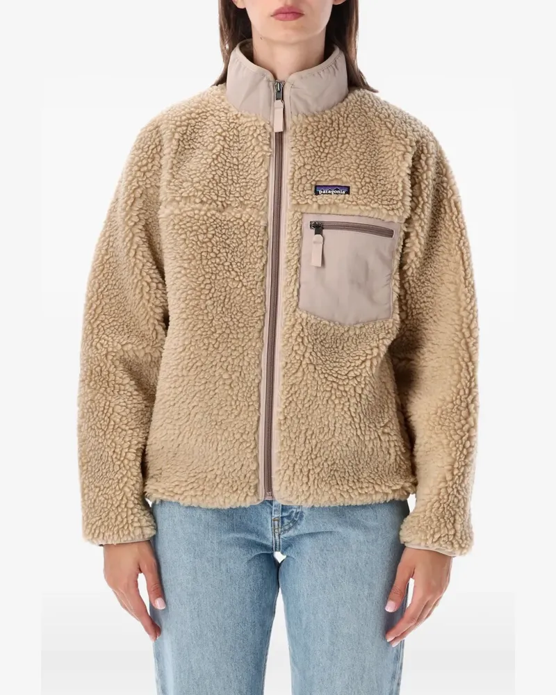 Patagonia Fleecejacke mit Reißverschluss - Nude Nude