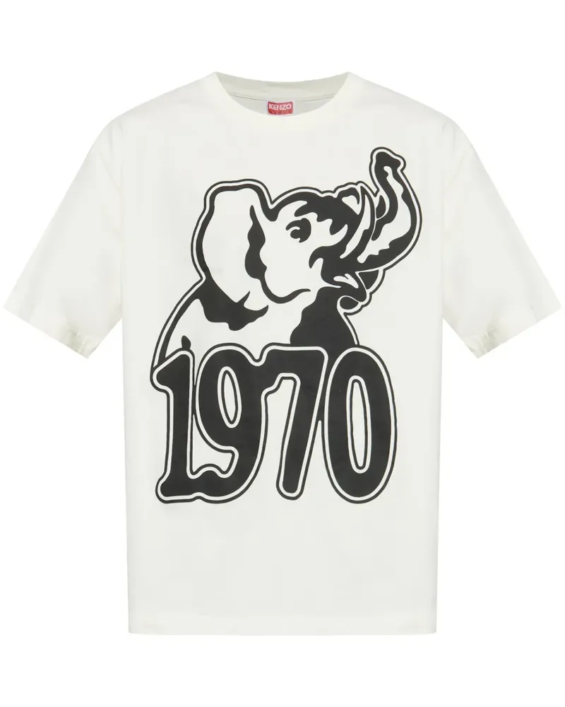 Kenzo Klassisches T-Shirt - Weiß Weiß