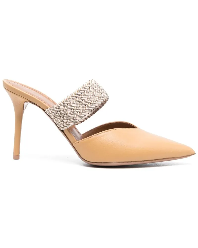 Malone Souliers Maisie Mules 90mm - Nude Nude