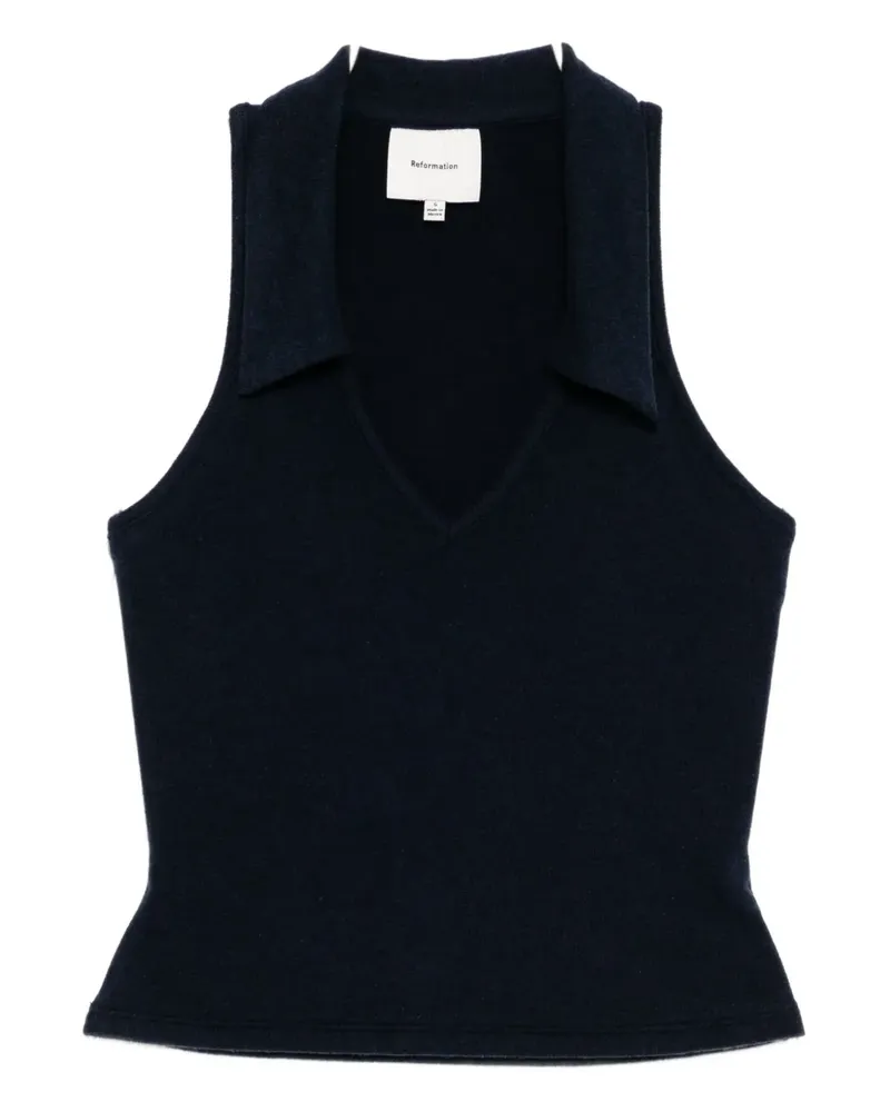 Reformation Austine Oberteil - Blau Blau