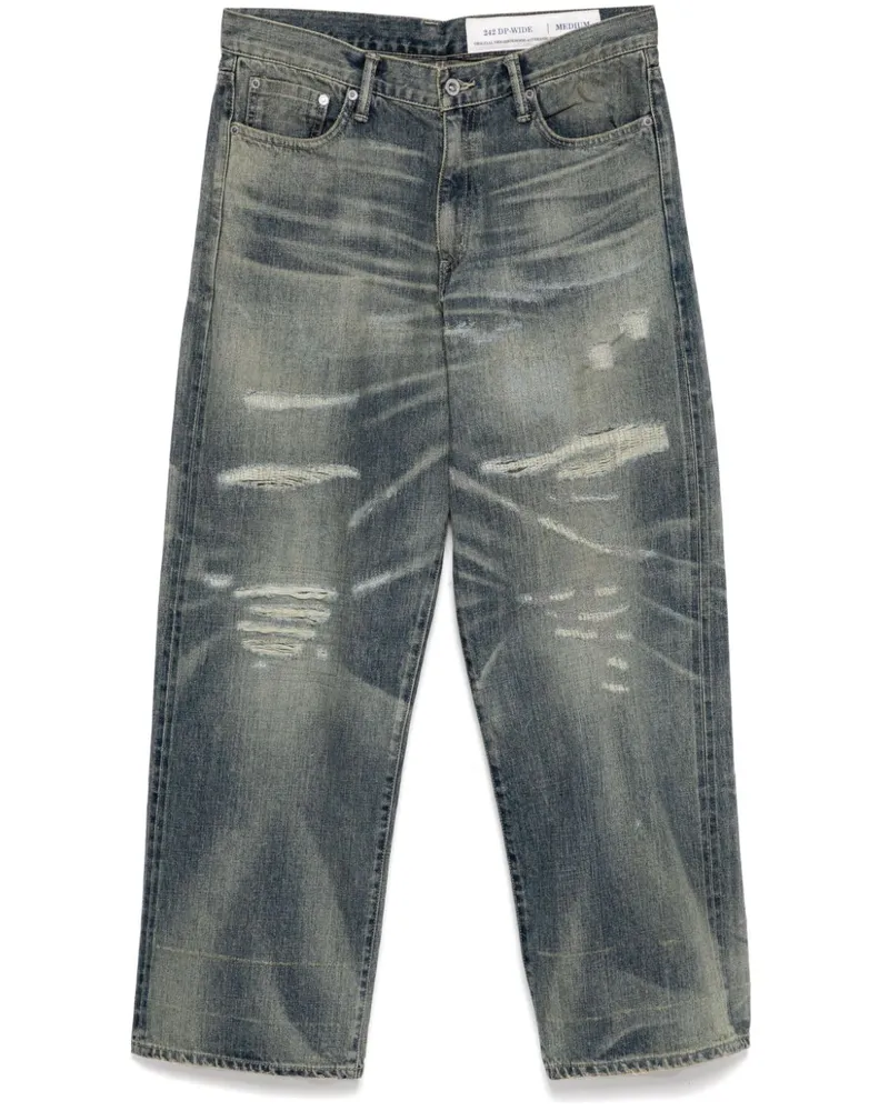 Neighborhood Jeans mit geradem Bein - Blau Blau