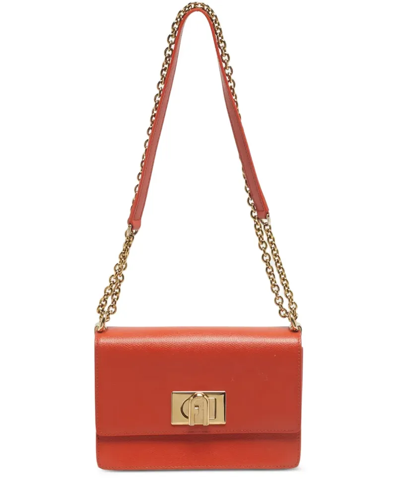 Furla 1927 Mini-Tasche mit Verschluss - Orange Orange