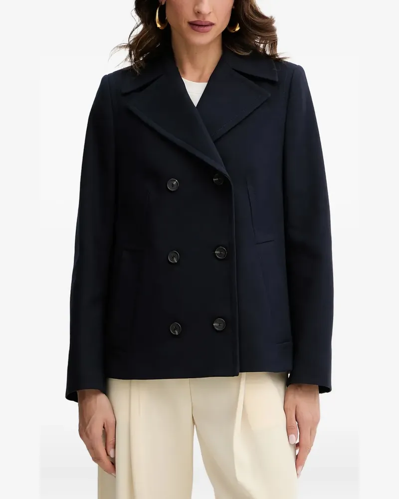 HUGO BOSS Klassische Cabanjacke - Blau Blau