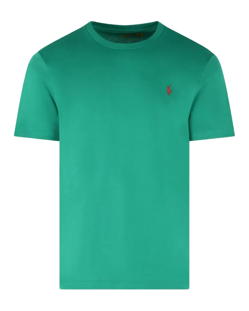 Ralph Lauren logo embroidery crew-neck T-shirt - Grün Grün