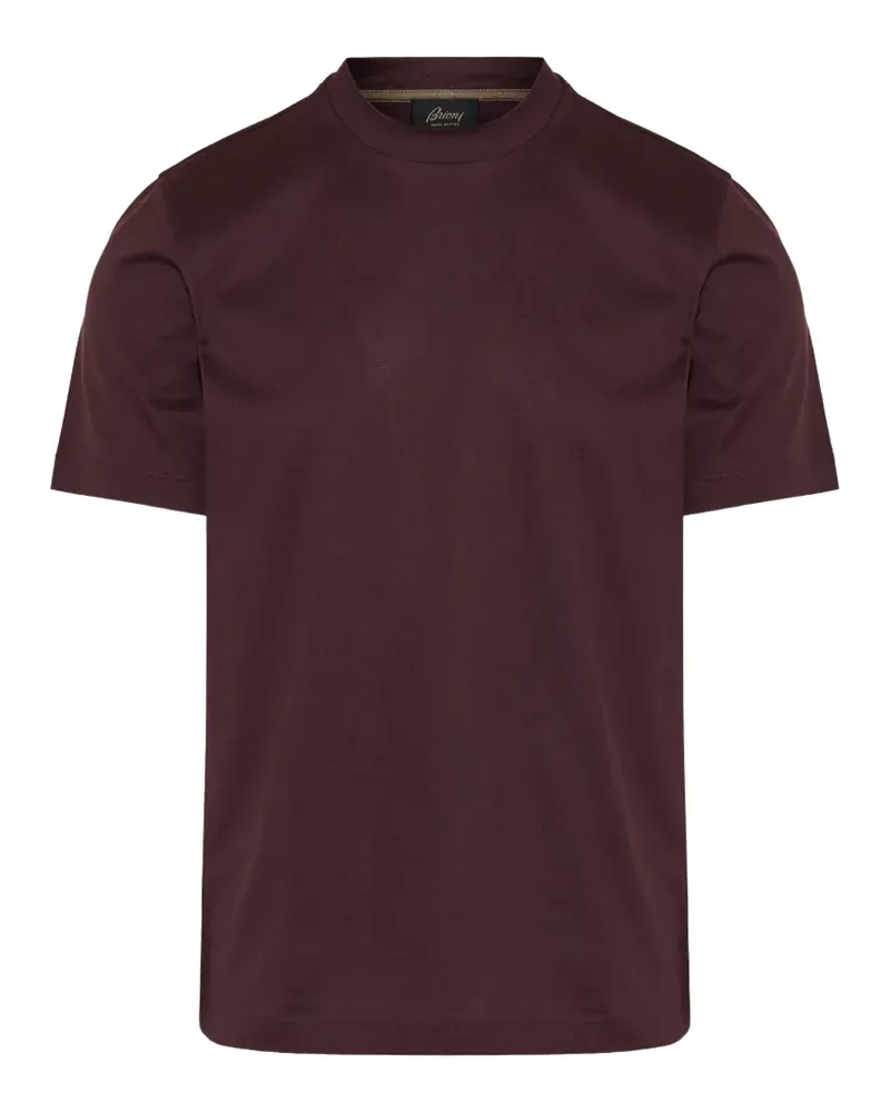 Brioni crew-neck T-shirt - Rot Rot