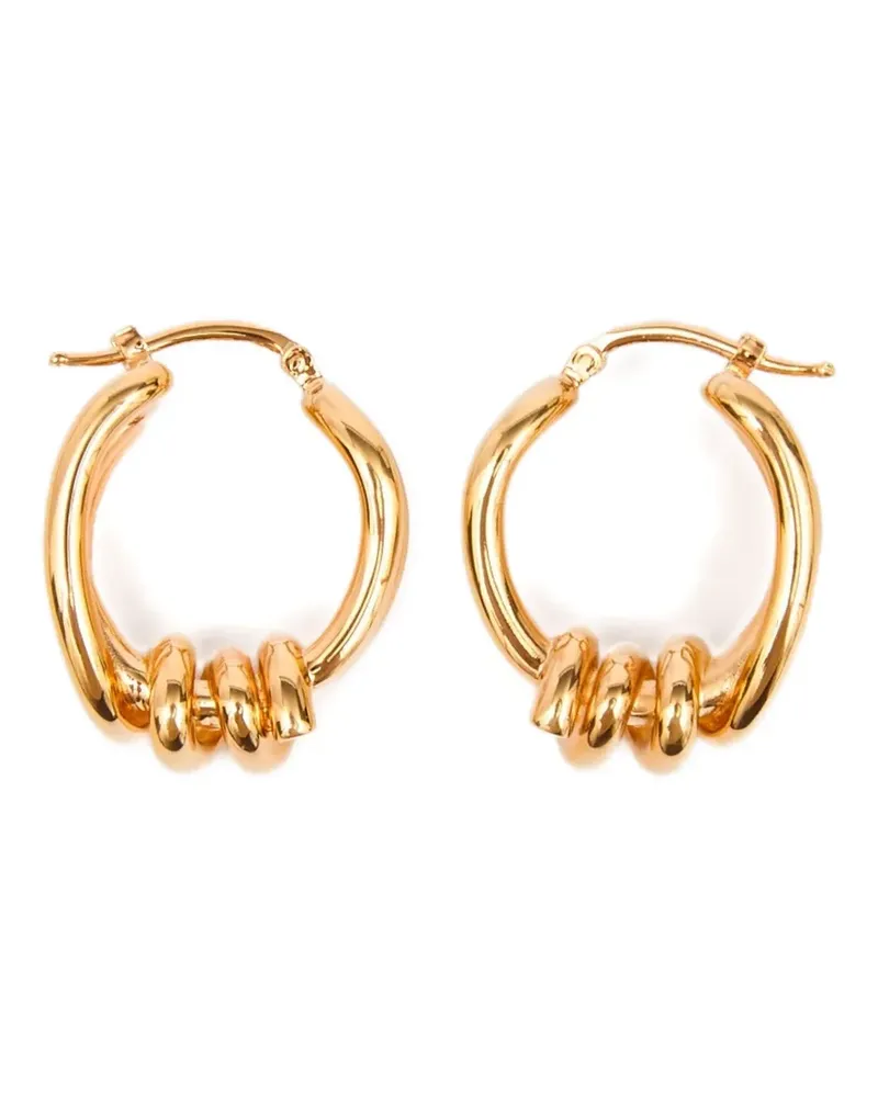 Maison Margiela Ohrringe mit Knotendetail - Gold Gold