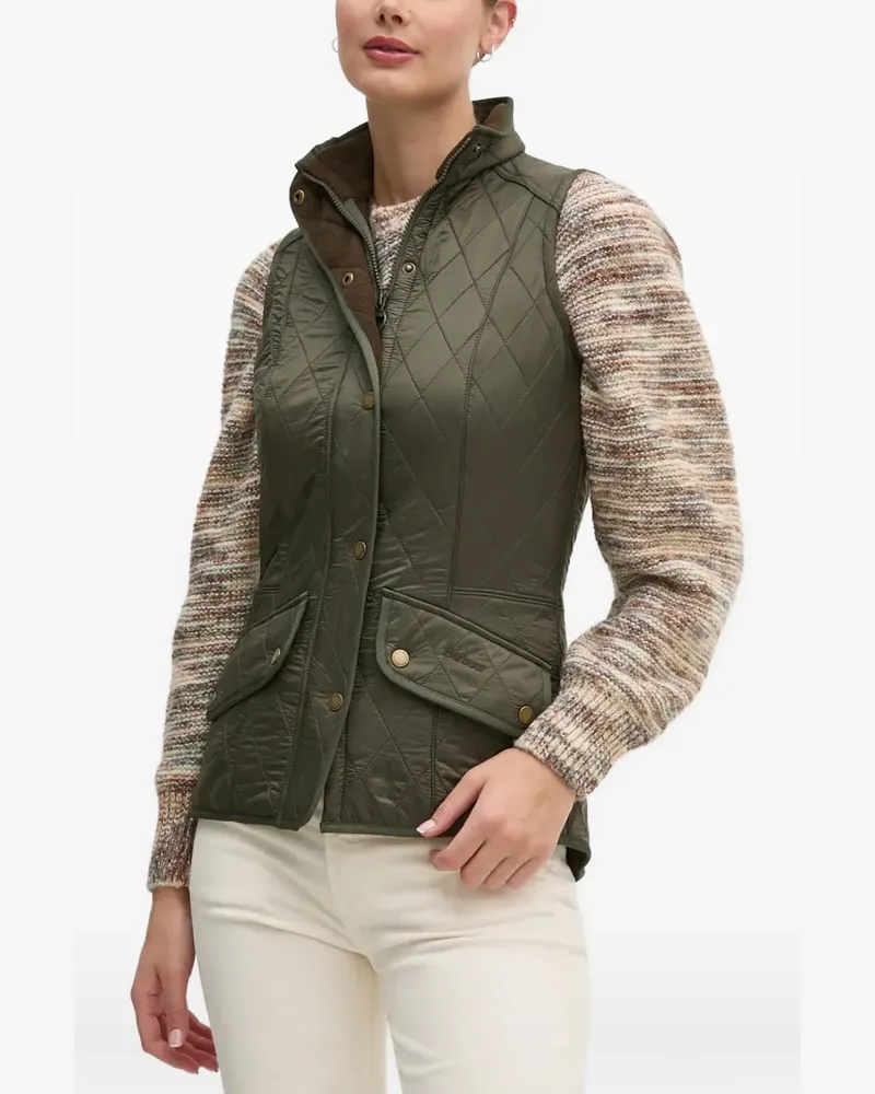 Barbour Cavalry gilet - Grün Grün