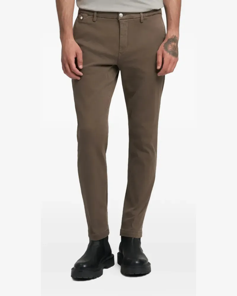 Replay Geknöpfte Jeans - Braun Braun