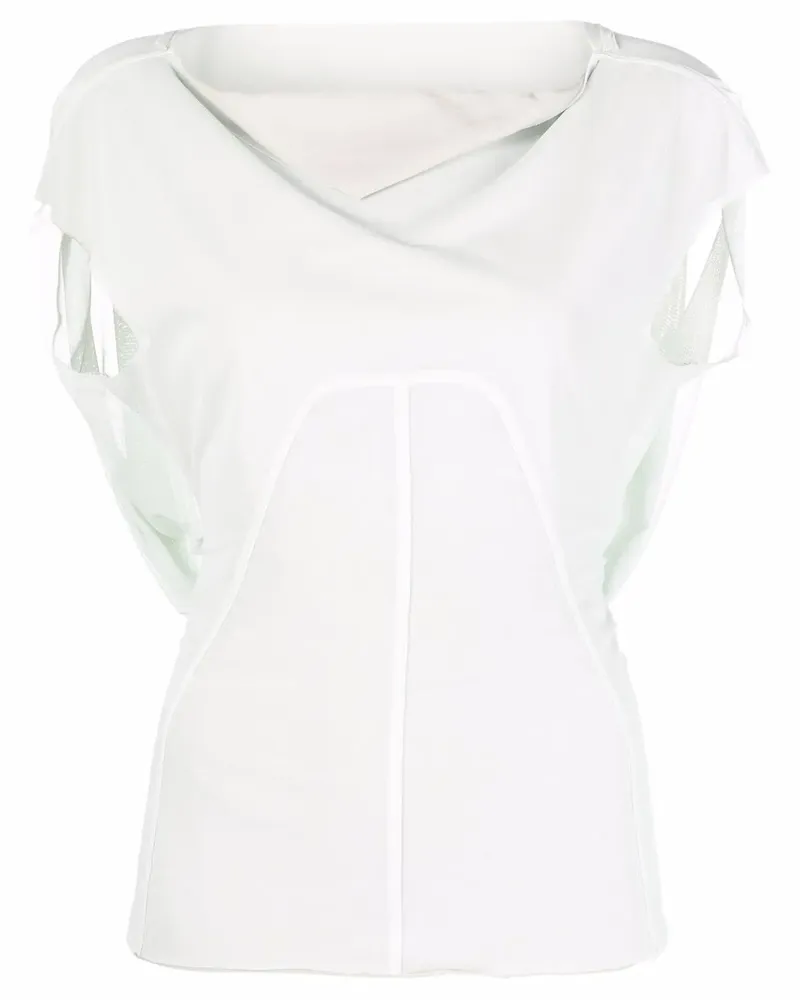 Rick Owens Oberteil mit Wasserfallausschnitt - Grau Grau