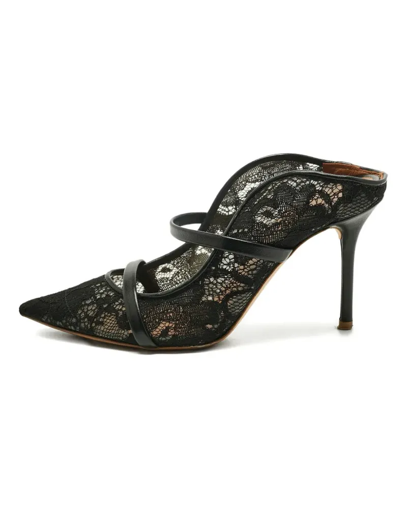Malone Souliers lace leather sandals - Schwarz Schwarz