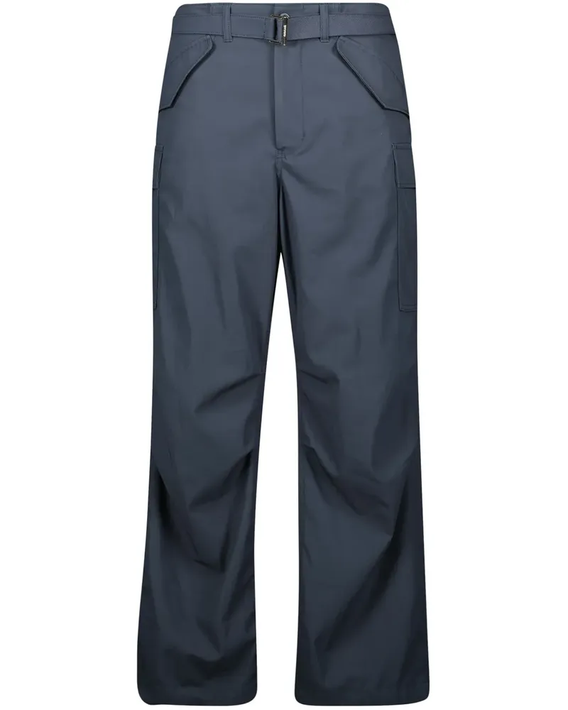 Sacai Klassische Cargohose - Blau Blau