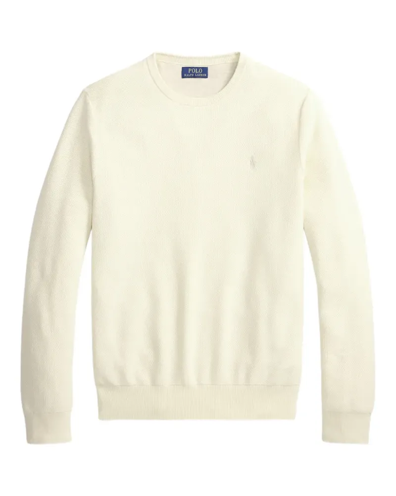 Ralph Lauren Pullover aus Mesh mit Pony - Nude Nude