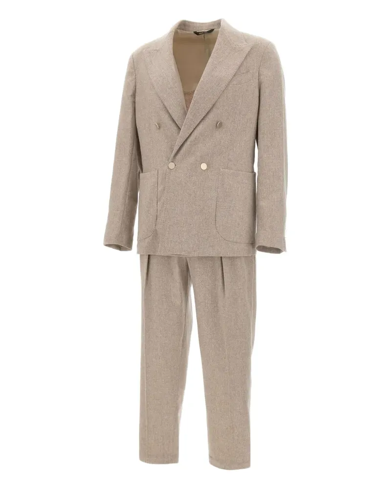 Briglia 1949 double-breasted suit - Nude Nude