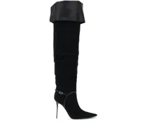 Secret High Stiefel 105mm - Schwarz