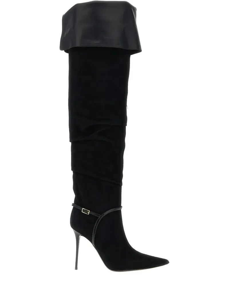 Giuseppe Zanotti Secret High Stiefel 105mm - Schwarz Schwarz
