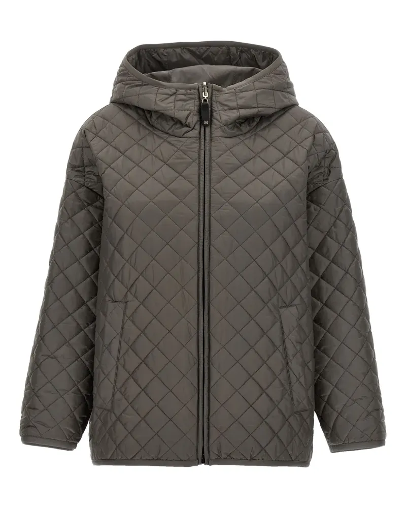 Max Mara Wendbare Leo Steppjacke - Grau Grau