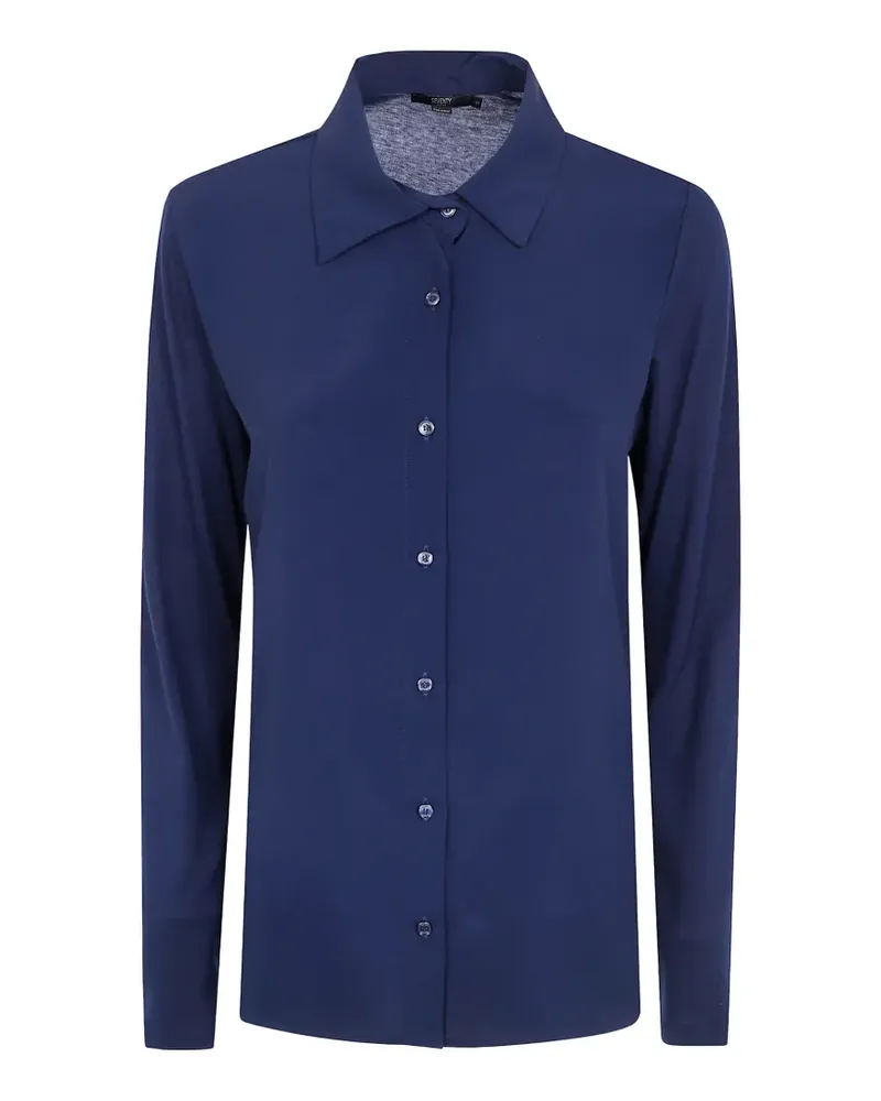 Seventy long-sleeve shirt - Blau Blau