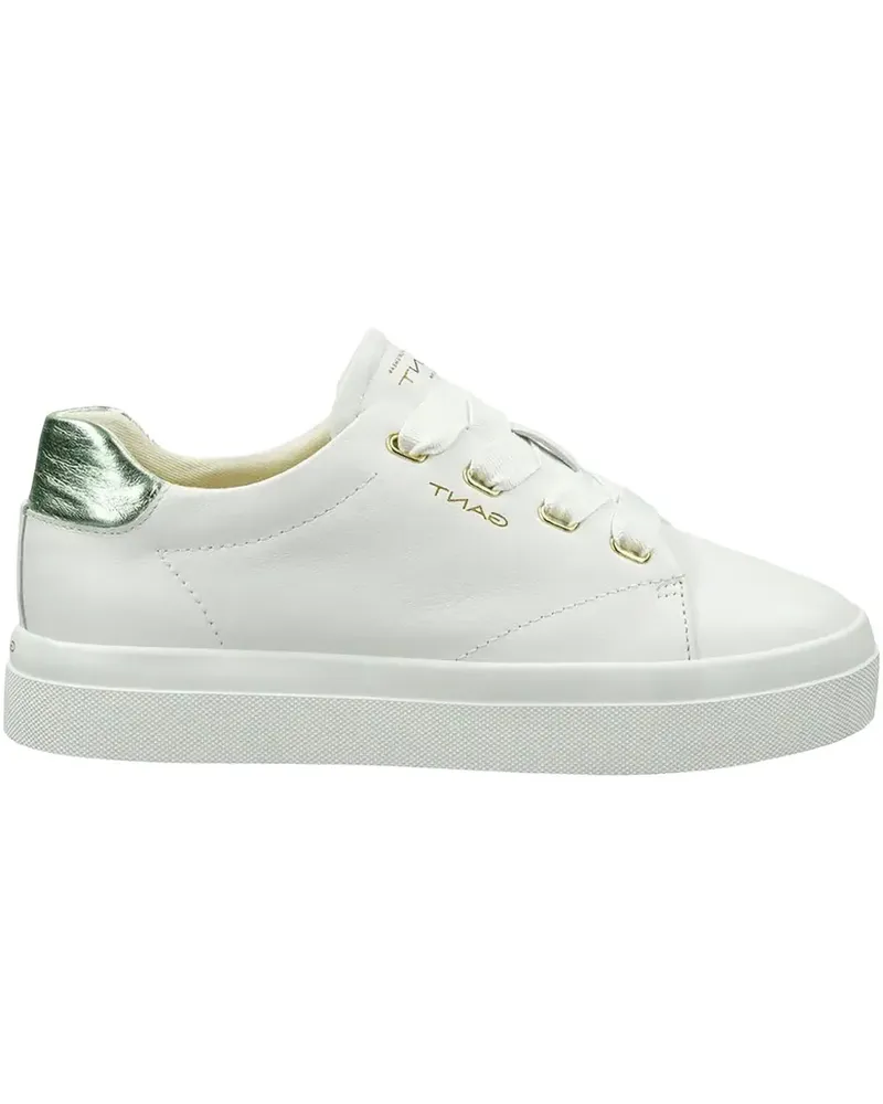 Gant Sneakers mit Metallic-Ferse - Weiß Weiß