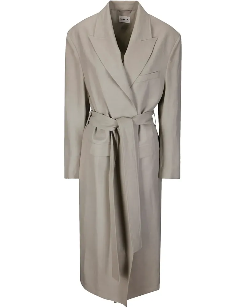 P.A.R.O.S.H. P.A.R.O H. Blazer-Mantel mit Gürtel - Nude Nude
