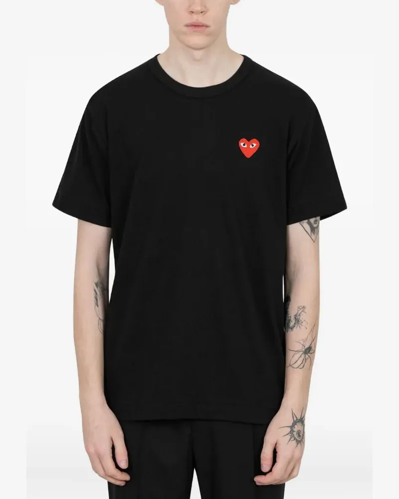 Comme des Garçons Klassisches T-Shirt - Schwarz Schwarz