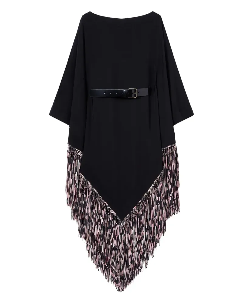 Emilio Pucci Kaftan mit Gürtel - Schwarz Schwarz