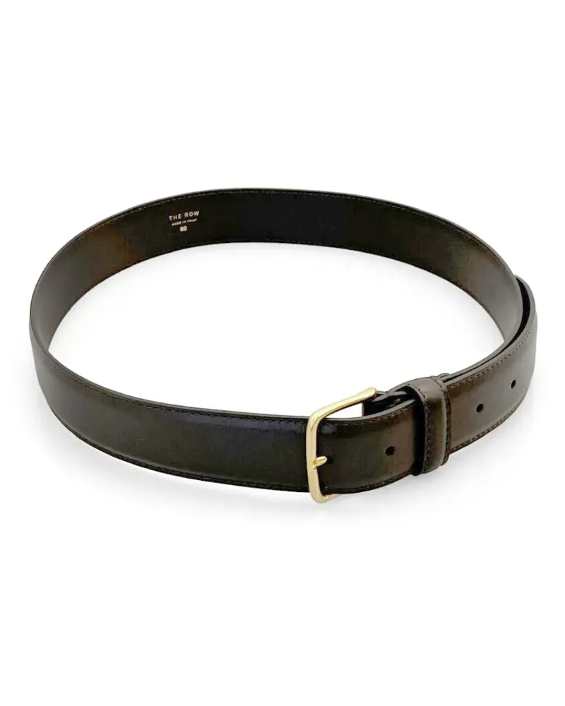 The Row Gürtel aus Leder - Braun Braun