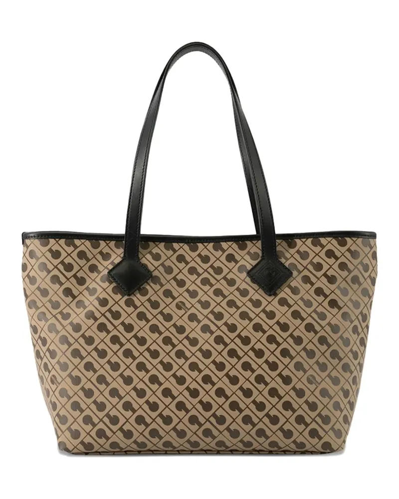 Gherardini Shopper mit Monogramm - Braun Braun