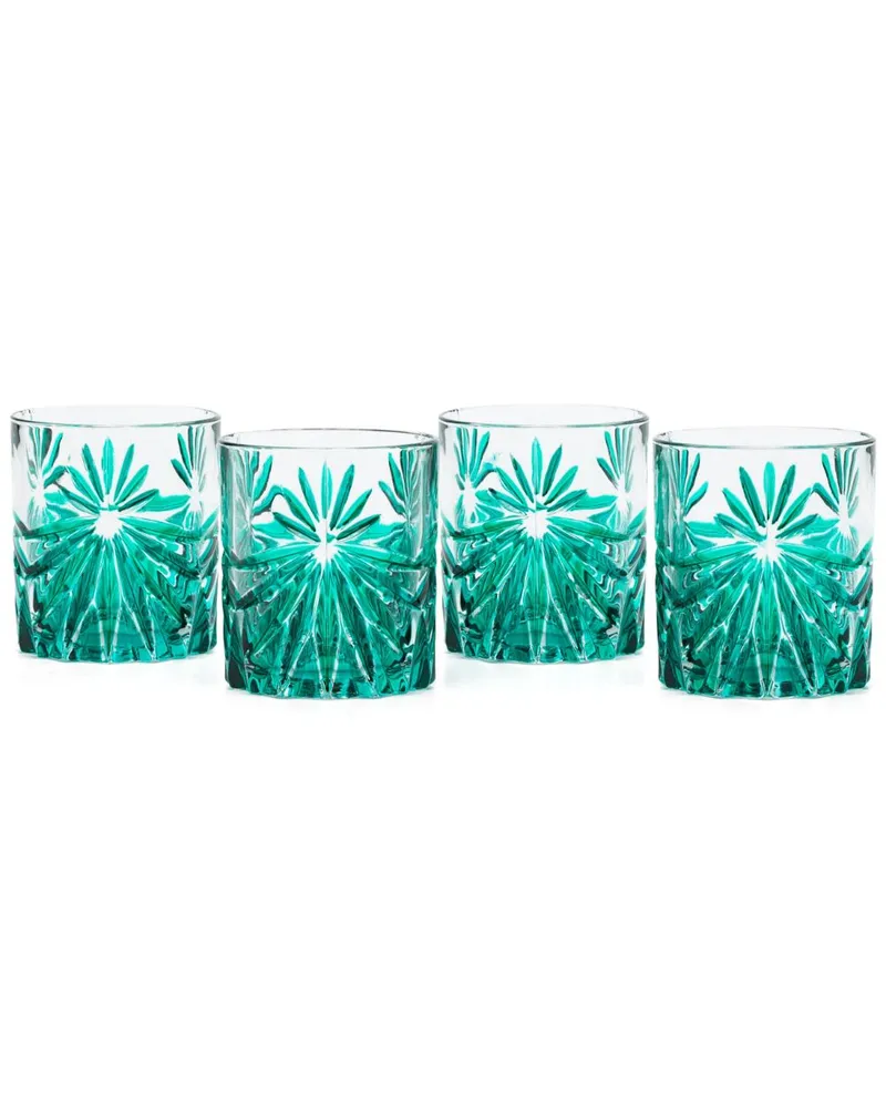 Les-Ottomans Stars Gläser (4er-Set) - Grün Grün