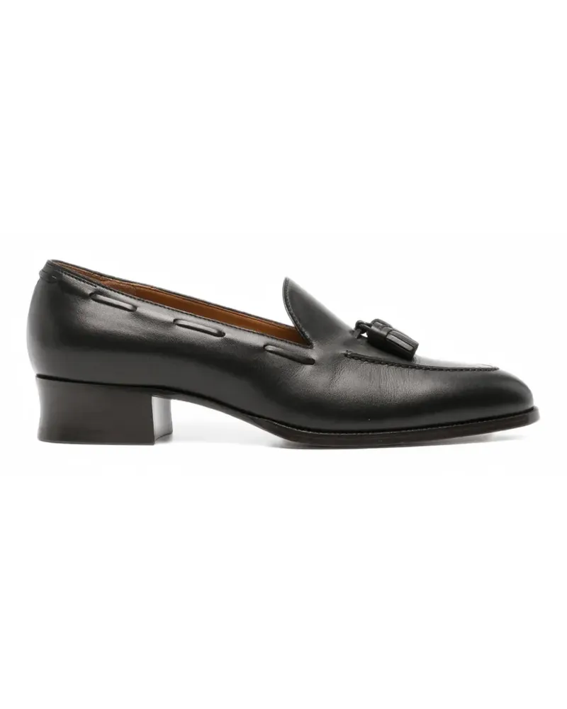 Loro Piana Serge Loafer mit Quasten - Schwarz Schwarz