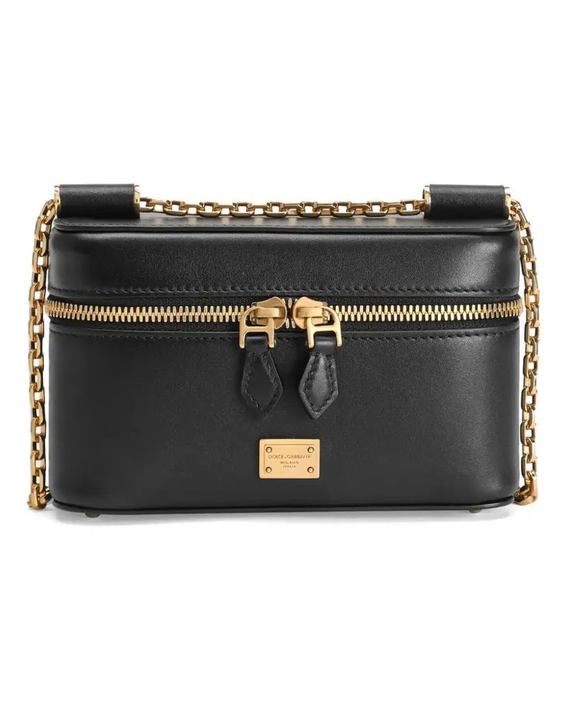 Dolce & Gabbana Sicily Cube Kosmetiktasche - Schwarz Schwarz