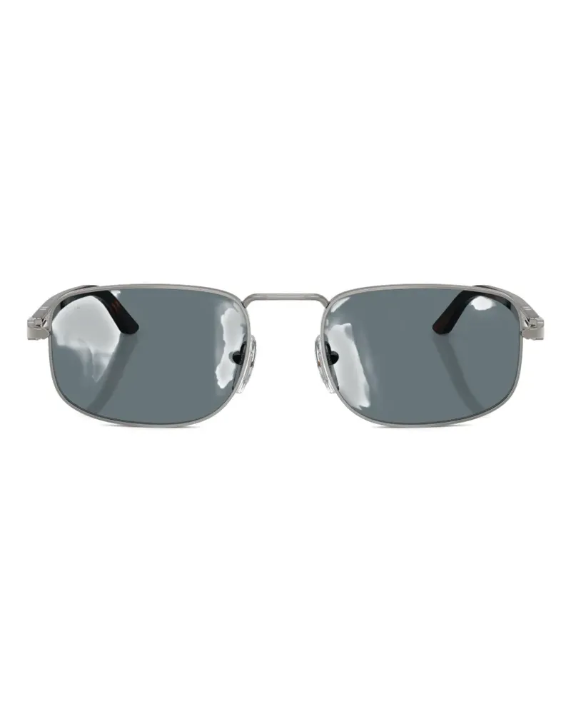 Persol rectangle-frame sunglasses - Silber Silber