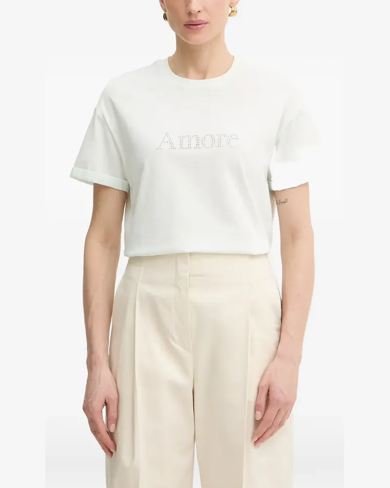 Twin-Set crew-neck T-shirt - Blau Blau