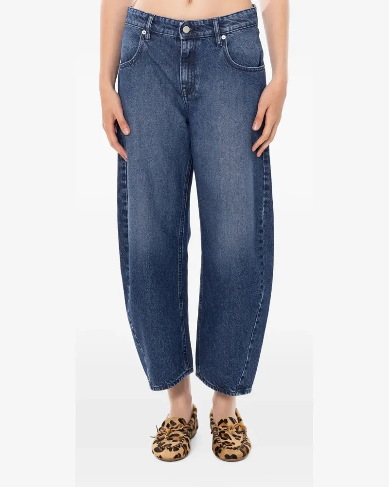 Cycle Aida Jeans mit abgerundetem Bein - Blau Blau