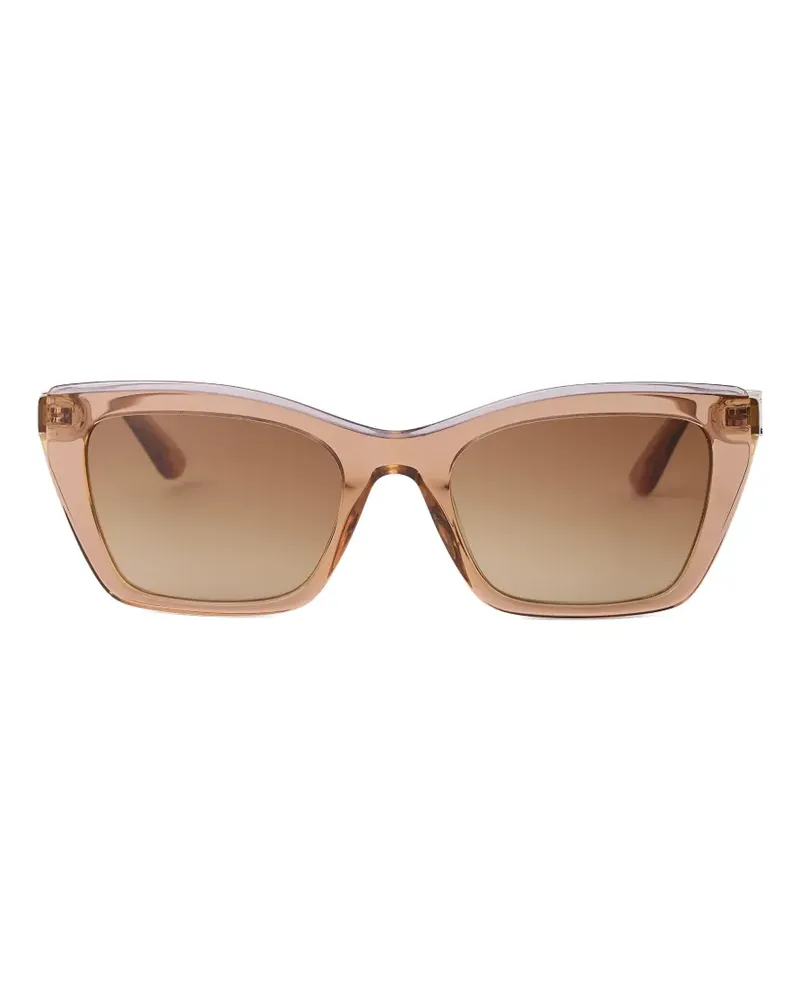 Karl Lagerfeld Autograph cat-eye sunglasses - Nude Nude