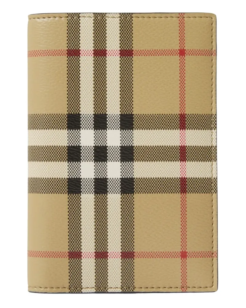 Burberry Vintage Check Pass-Etui - Nude Nude