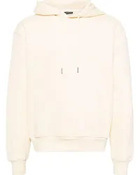 Jacquemus Hoodie mit Logo-Stickerei Nude