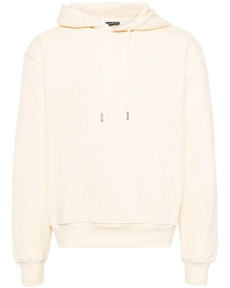 Jacquemus Hoodie mit Logo-Stickerei - Nude Nude