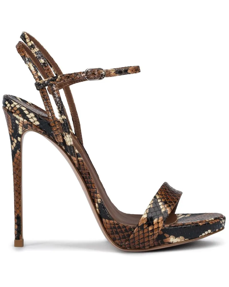 Le Silla Gwen Sandalen 120mm - Braun Braun
