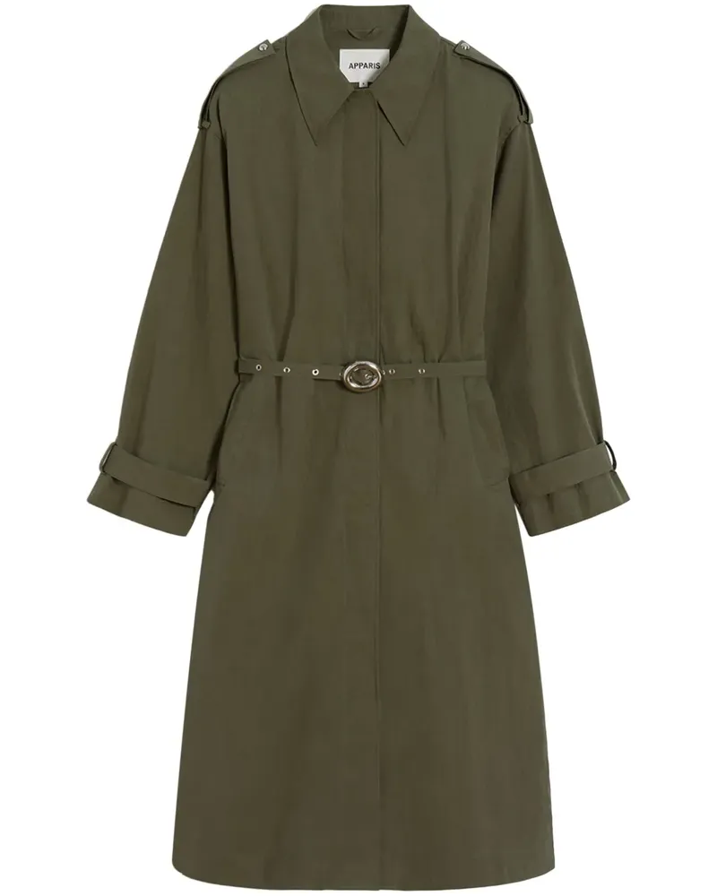 APPARIS Ozzy Trenchcoat - Grün Grün